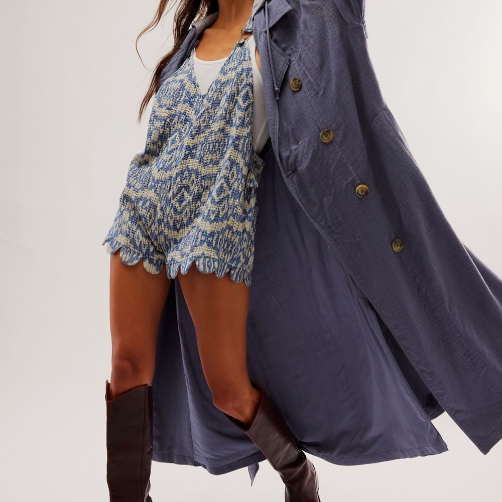 Free People Charlie Trench Coat